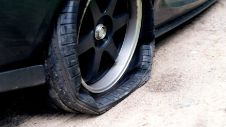 Tyre puncture service