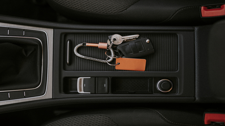 Car key inside car