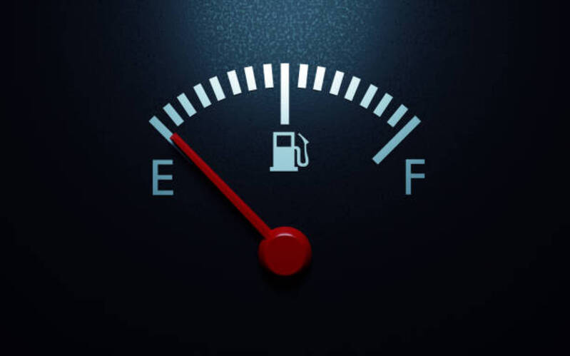 Empty fuel